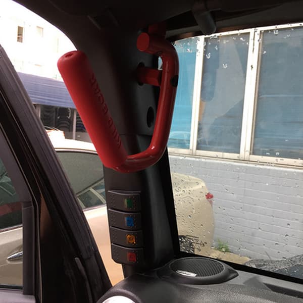 Högkvalitativ A-stolpe Switch Pod för Jeep Wrangler, Hållbar Vippströmbrytarpanel för Eftermarknadsljus Kontroll, Enkel Plug & Play Installation