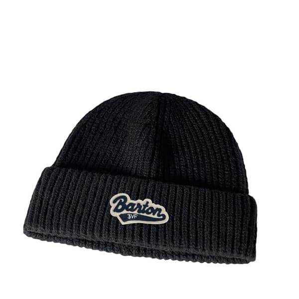 Svart Unisex Oversized Vintermössa, Förtjockad för Värme, Mångsidig och Praktisk Black