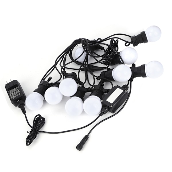 Utomhus Vattentät RGB LED Ljusslinga för Trädgård Gård Uteplats Dekoration US 100-240V 8.7m