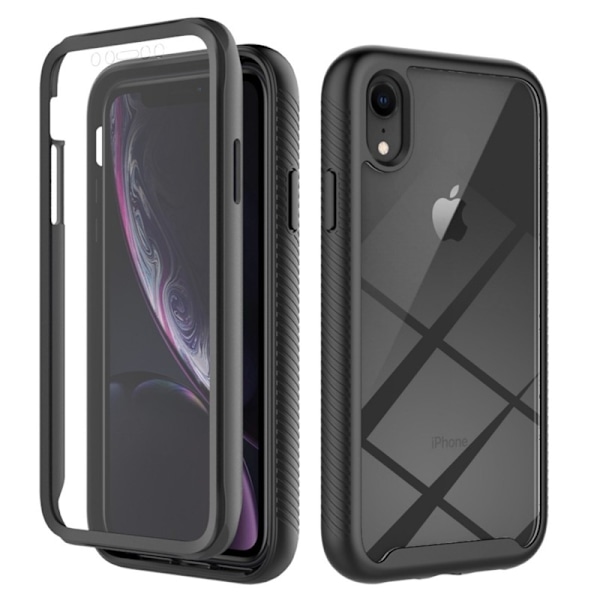 iPhone XR Heltäckande Premium 3D Skal ThreeSixty Transparent