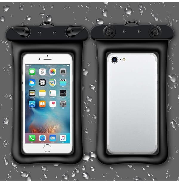2 til 9,4 tommer vandtæt telefoncover/etui