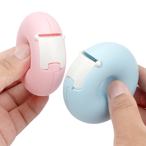 Tape Dispensere Hjerteformede Tapeklippere Plast Sellotape Dispenser