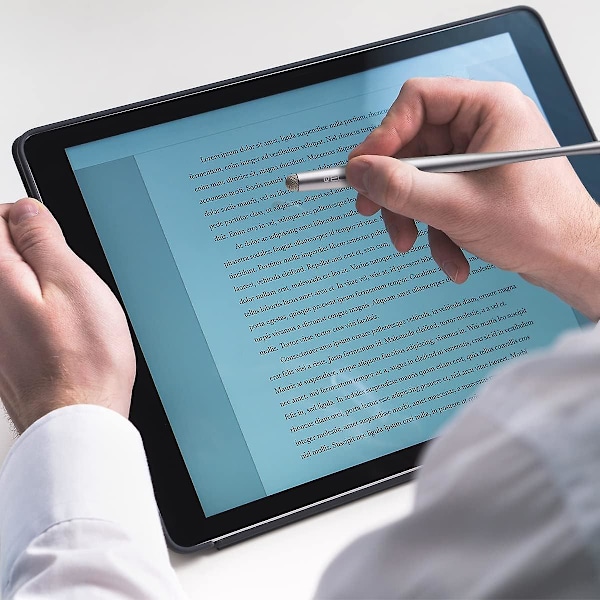Elzo Stylus Pen 4-pack - Universell pekstift 100 % kompatibel med alla surfplattor med pekskärm, iPhone, iPad, Samsung, Surface, Huawei, Chromebook