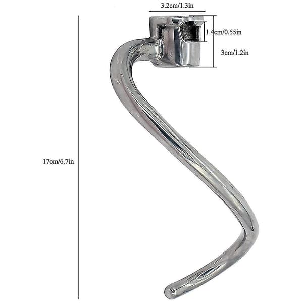 7 Quart Deigkrok Erstatning For Kitchenaid Ksm7990 Ksm7581 Kjøkkenmaskin - Rustfritt Stål