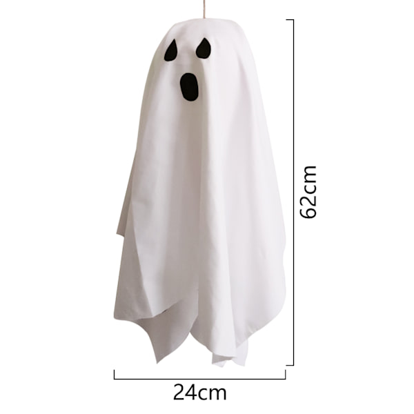 3 st läskiga hängande Halloween-prydnader