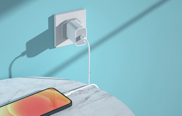 Hurtiglader PD 3.0 for iPhone med 2 m kabel (2-pakning)