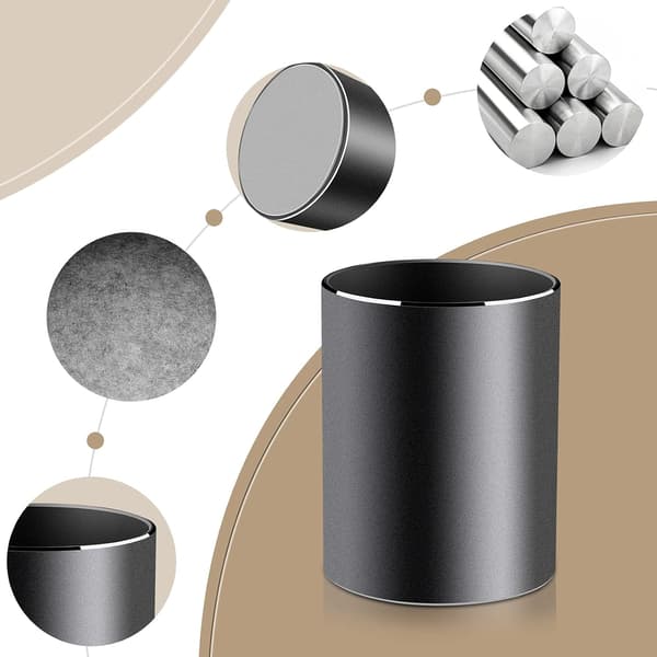 Pyöreä metallinen kynäteline metallinen kynäteline alumiini