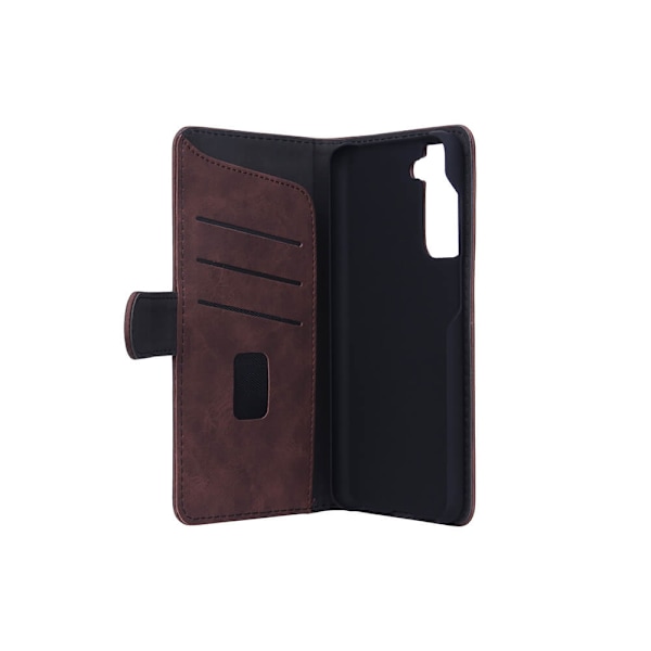 Mobilfodral PU Brun - Samsung S21 FE 5G