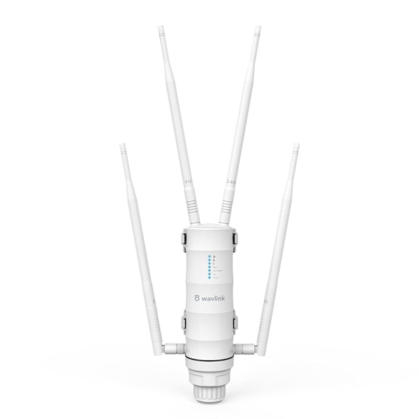 AC1200 Långdistans Utomhus Wifi Mesh Extender, Dual-Band Bästa Wifi Extender Med Löstagbara Rundstrålande Antenner, Integrerad I Omada SDN För