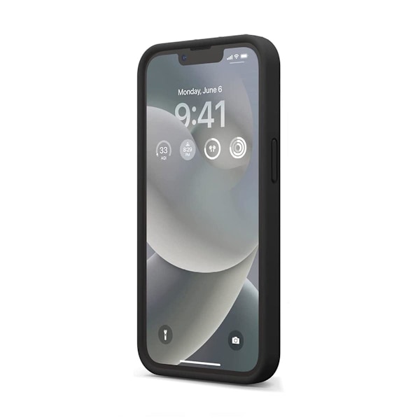 iPhone 14 Silikonskal - Svart Svart