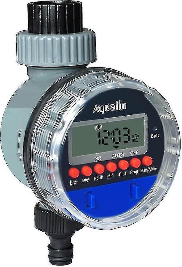 Vandingstimer Irrigationscontroller Trykløs Tændt, Kuglehane