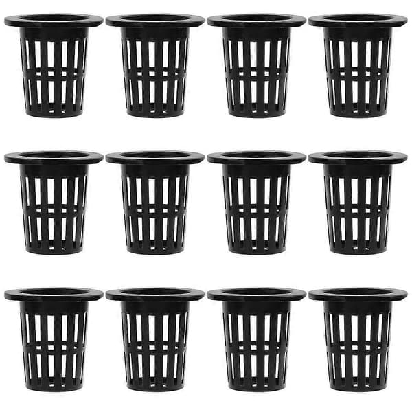 50 st hydroponisk växtkruka hydroponisk plastkorg växtodlingsnätkruka