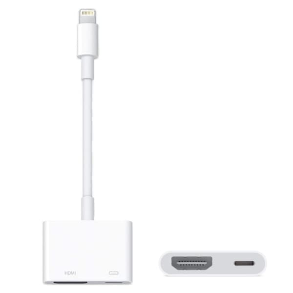 Ljusning till Digital AV Adapter (Lightning till HDMI) Vit