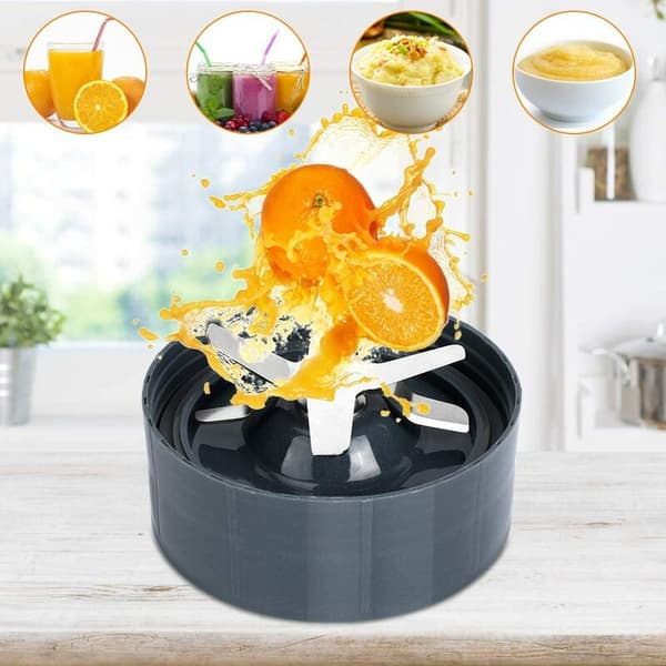 Smoothie Maker-blad, Extraktorblad för Blandning, Rivning och Hackning med Diskmaskinssäker Design i Rostfritt Stål för NutriBullet 600w 900w Pro