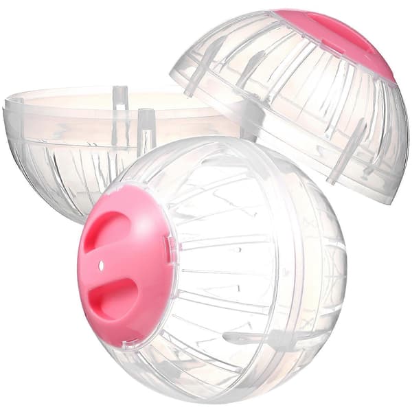 2 st Hamster Träningsbollar Små Djur Löpbollar Husdjurstillbehör Hamster Löptillbehör
