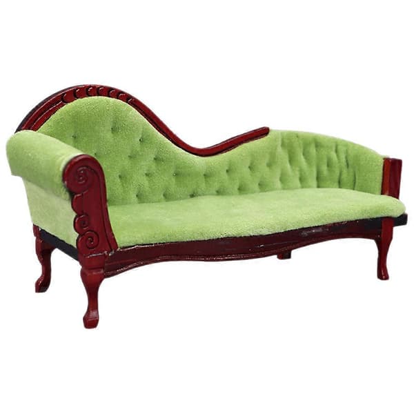 Dukkehus Møbler Miniature Lounge Sofa Model Foregive Leg Miniature Møbel Legetøj