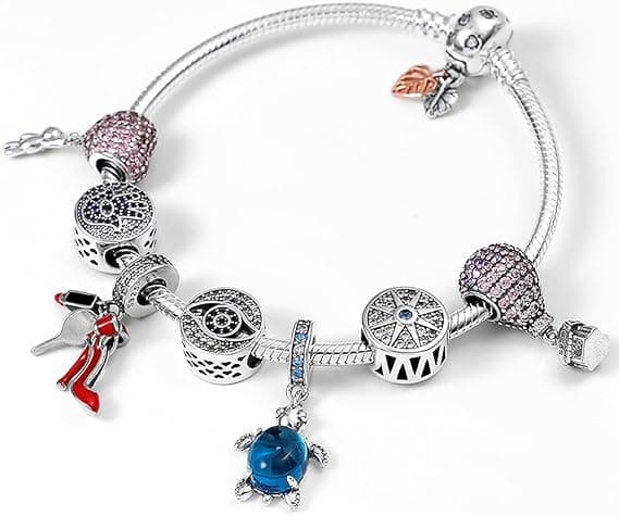 925 Sterling Silver Ormkedjearmband för europeiska Pandora Cha