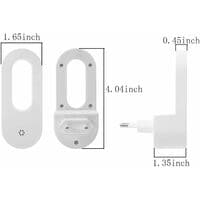 Fei Yu LED nattlys for barn, Plug and Play automatisk veggnattlys