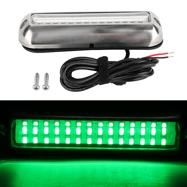 Undervattens LED-lampa, Vattentät Teknik, Rostfritt Stålhölje, Marinkvalitet, Långlivad LED, Cool Plasmapolering, För Båtfiske Resor Och