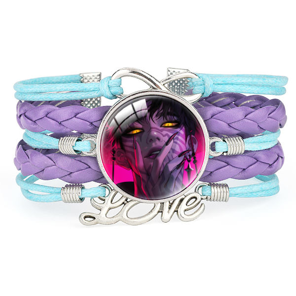 Demon Hunter Squad Justerbart Flätat Armband - 62234008