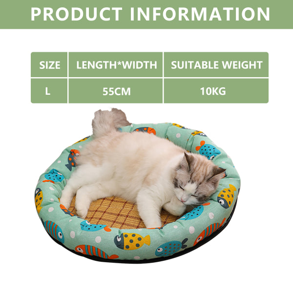 Sommarmatta Kennel Cat Nest Cold Cushion Pet Supplies, Rotting