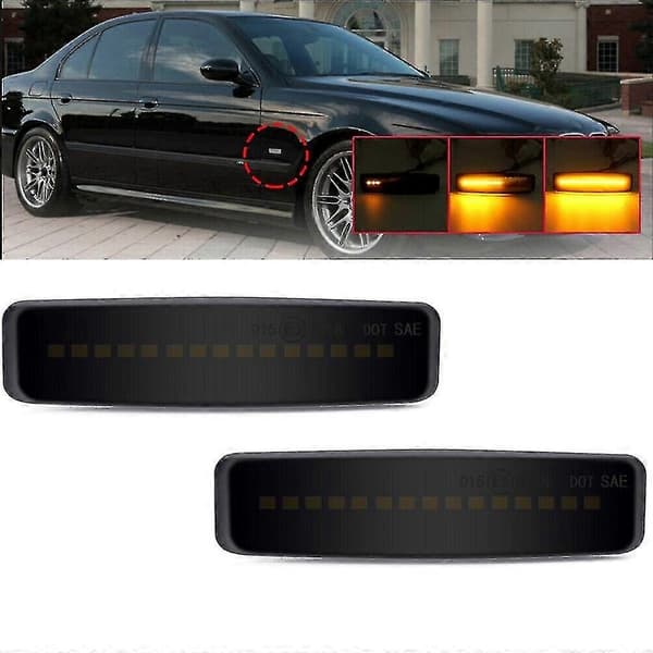 Led-sivuvalon dynaaminen savukääntösignaali - E39 5er 1995-2003