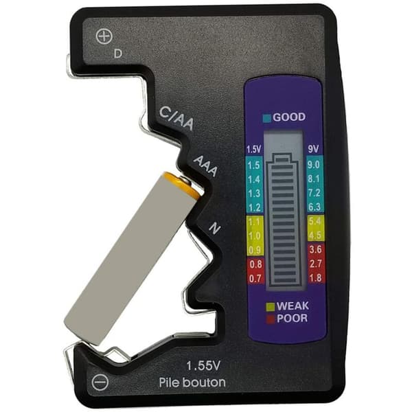 Digital batteritester Universal Tester LCD-skærmtester til AA5