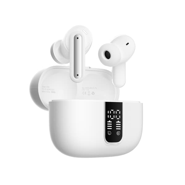 SP99 Trådlösa Bluetooth-hörlurar: Bluetooth 5.4, Pekkontroller, Digital Display, Lång Batteritid, In-Ear Design