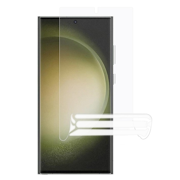 Skärmskydd för Samsung Galaxy S24 Ultra, High Definition Anti-scratch TPU-skyddsfilm - WELLNGS