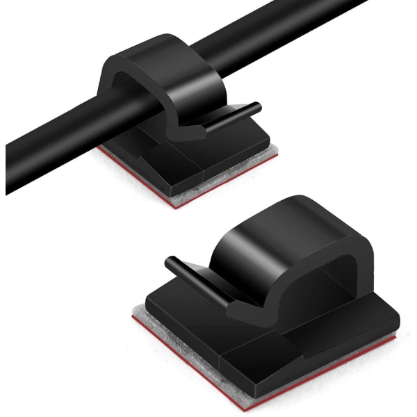 Kabelklämmor Kabelhållare, multifunktionskabel för kabelhantering