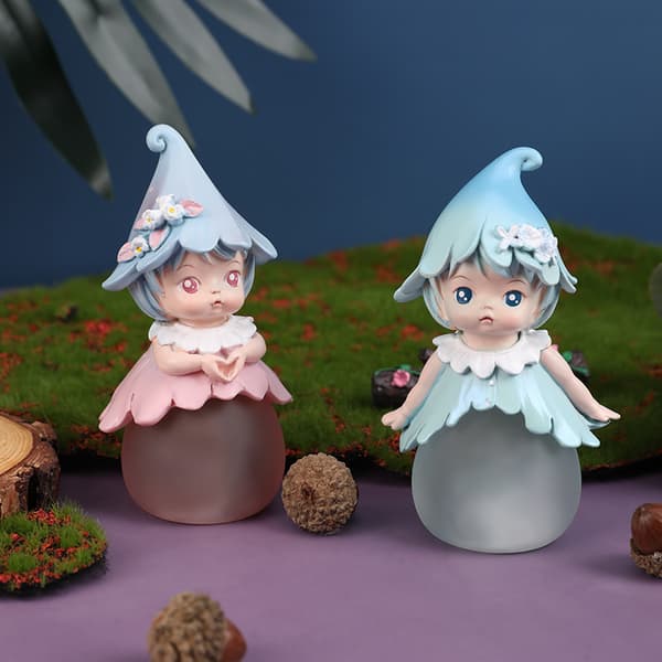 Magic Forest Liten Lys Blindboks Kreativ Alv Nattlys Barn