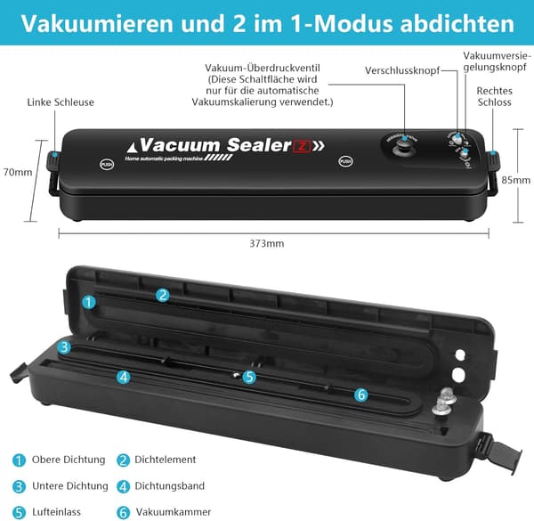 Automatisk Mat Vakuumförpackare - Mångsidig Köksväsentlighet