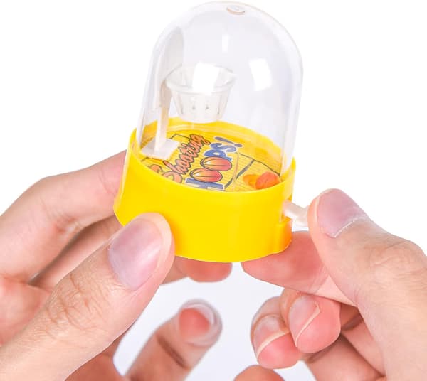 4 kpl mini sormikoripallo heittopeli, koripallopeli lelu