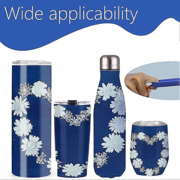 Silikonebånd Sublimation Til Tumbler Med 20 30 Oz Lige Kopper, Very Peri Silikagelbånd Til M