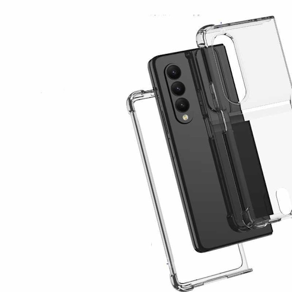 Samsung Galaxy Z Fold 4 - Mjukt Transparent Skal Transparent