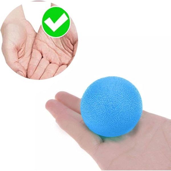 Stressbollar, Gel Träningsbollar För Att Förbättra Handflexibilitet Och Ledvärk, Ergonomisk Design För Portabilitet Och Medicinsk Kvalitet