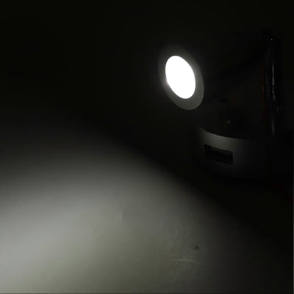 DC 10-30V RV Læselampe Berøringskontrol Justerbar Lysstyrke Indvendige Sengelamper LED Spotlight til Både Lastbil Sølv