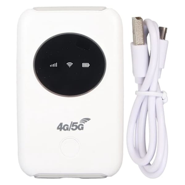 5G ulåst WiFi-modem med SIM-kortplads - 4G LTE USB WiFi-modem, 300 Mbps