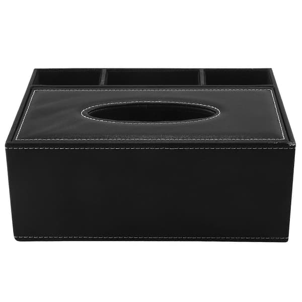 Pu Tissueboks Fjernkontroll H Functal Skrivebord Izer Blyant Saksbeholder (bla
