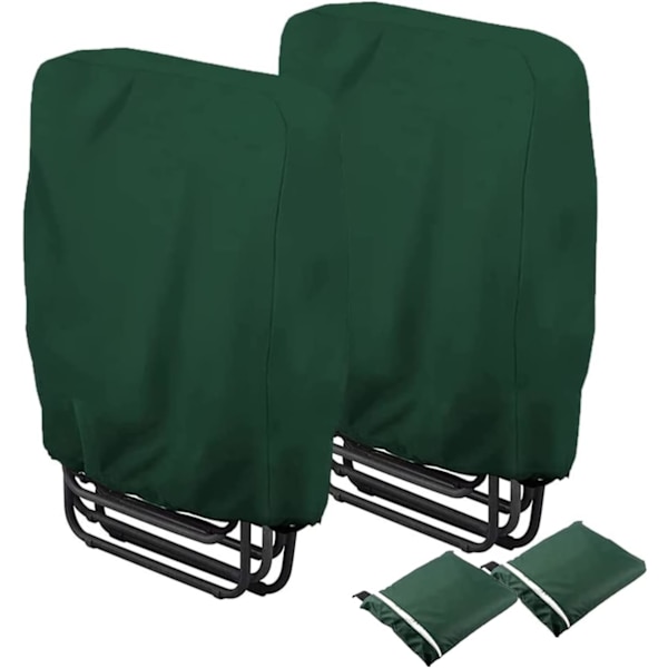 2-pack Oxford 210D Vattentäta Överdrag för Fällbara Vilstolar