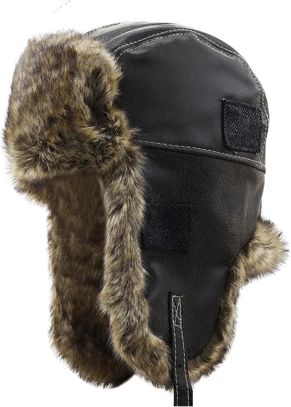 Faux Fur Vinterhue Vinter Jagthat Vindtæt Pilothat Hat Ri