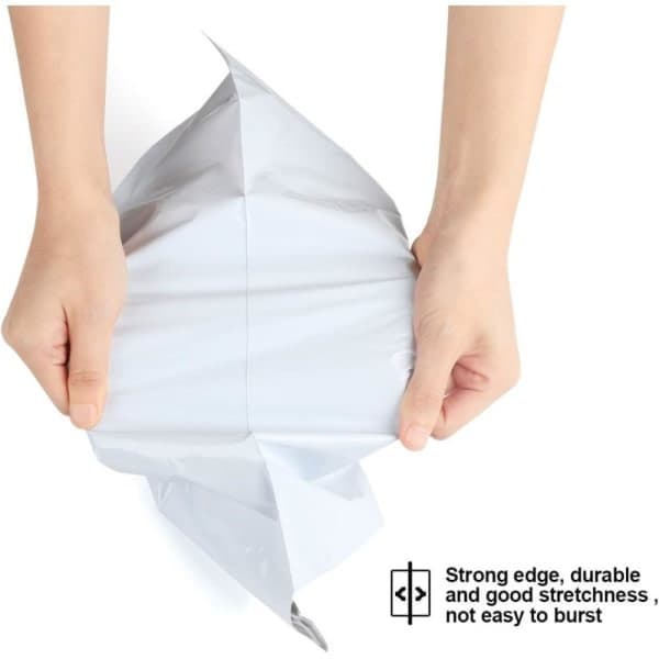 100-pak Plastposer Postposer Plastforsendelse P