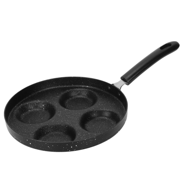 Stekpanna Mini Non Stick 4-håls Platt Äggpannkaka Maker Matlagningspanna Kökstillbehör