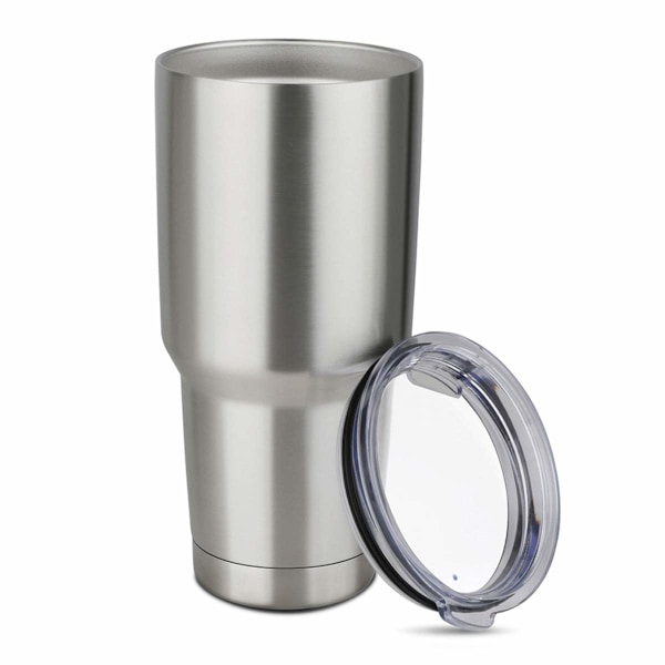 30oz Rostfri Stål Tumbler, Vakuumisolerad Kaffekopp För Kalla & Varma Drycker, Dubbelväggig Vakuumisolering Med Pulverlackerad Utsida