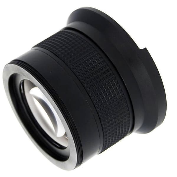 52mm 0.35x Professionel Vidvinkel Fisheye-objektiv med Makrodel til DSLR