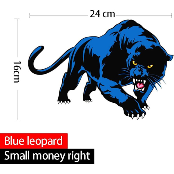 Dyrestickere, Bilsticker Panther Dekoration 3D S