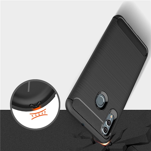 Stöttåligt Armor Carbon TPU-skal Huawei P Smart 2019 - fler färg grå