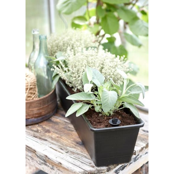 Balkonglåda 55 cm återvunnet material Orthex White Vit 55cm