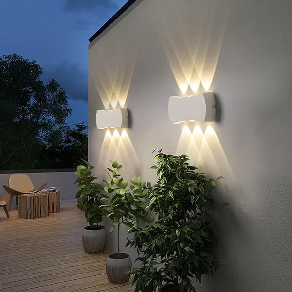 LED-sisäseinävalaisin 12W, ulkoseinävalaisin IP65 vedenpitävä 120