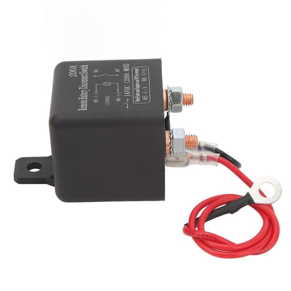 12V Fjernkontroll Batterikoblingsbryter Forhindrer Batteritømming Høy Sikkerhet 200A Dobbel Batteri Kill Switch for Bil
